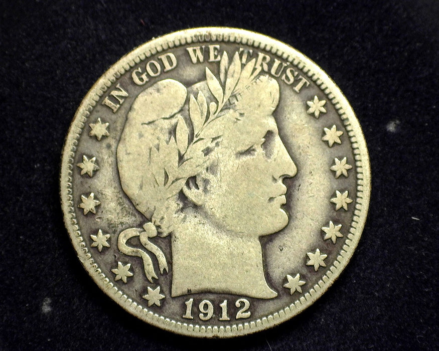 1912 Barber Half Dollar F - US Coin