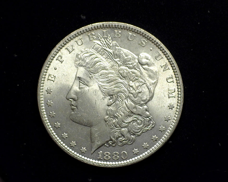 1880 Morgan Silver Dollar BU Gem - US Coin