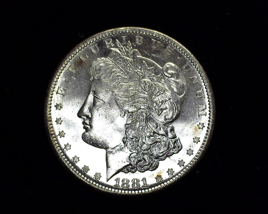 1881 S Morgan Silver Dollar BU Gem - US Coin
