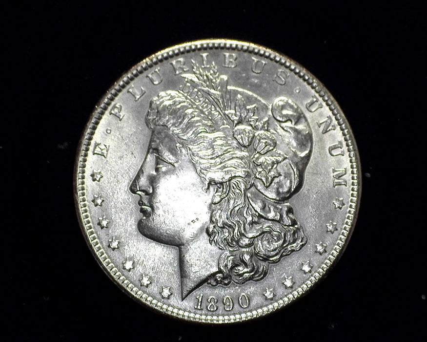 1890 Morgan Silver Dollar BU Choice - US Coin