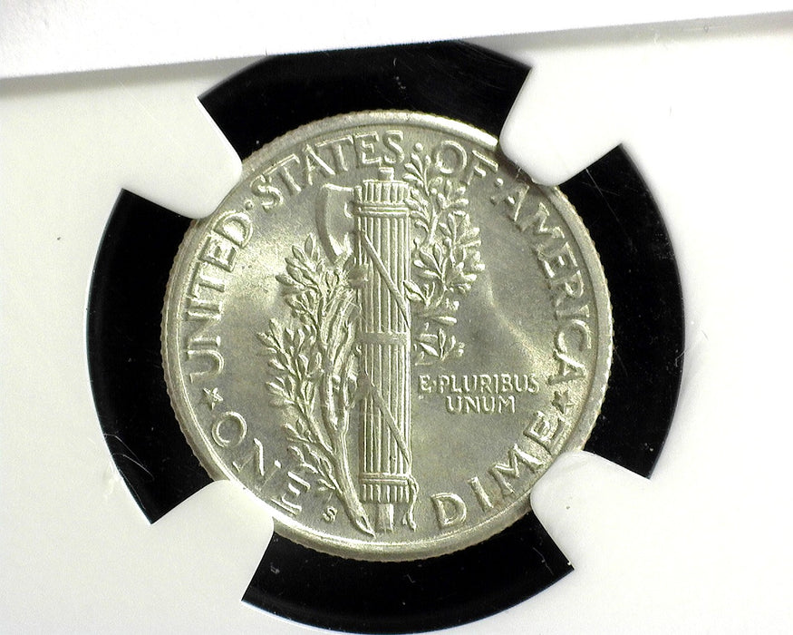 1939 S Mercury Dime NGC MS64 - US Coin