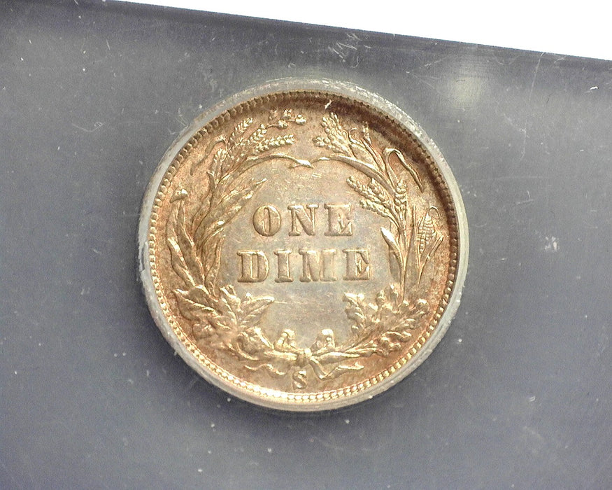1900 S Barber Dime ICG AU 53 - US Coin