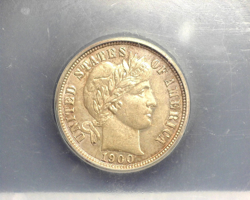 1900 S Barber Dime ICG AU 53 - US Coin