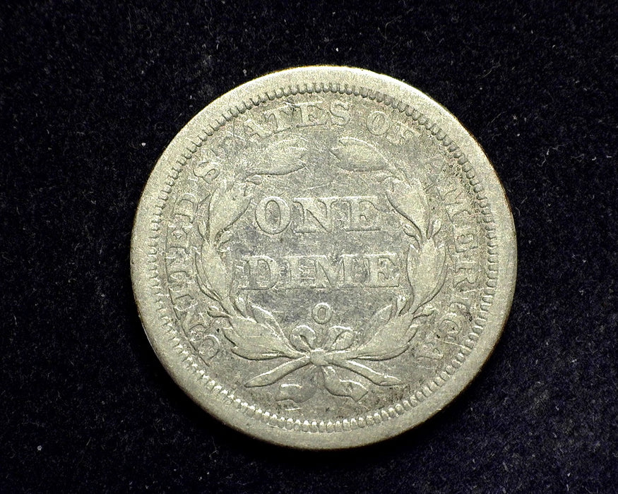 1842 O Liberty Seated Dime F - US Coin