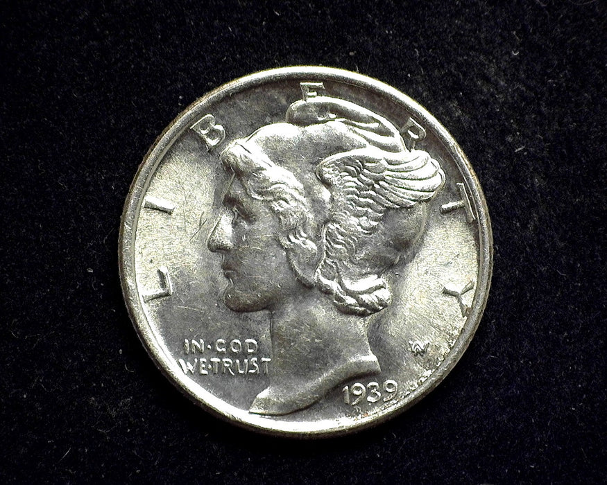 1939 S Mercury Dime BU FSB Gem! - US Coin