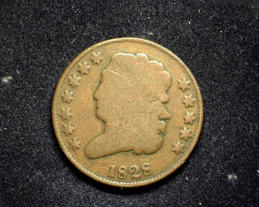 1828 Classic Head Half Cent G - US Coin