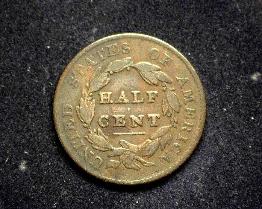 1828 Classic Head Half Cent VG - US Coin