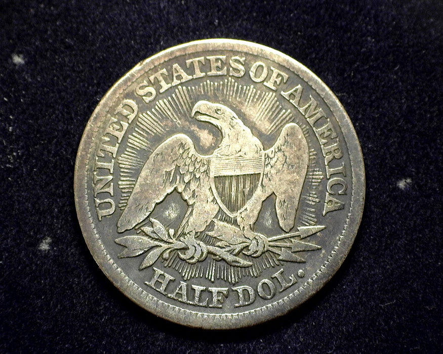 1853 Arrows & Rays Liberty Seated Half Dollar VG - US Coin