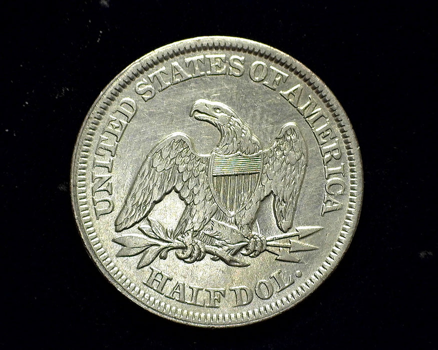 1854 Arrows Liberty Seated Half Dollar AU - US Coin