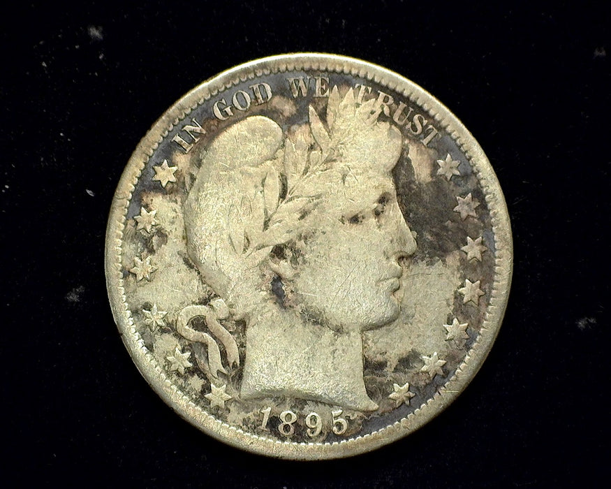 1895 S Barber Half Dollar VG - US Coin
