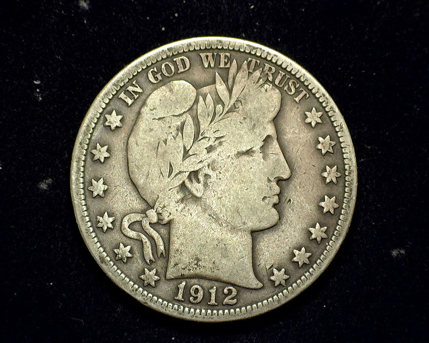 1912 Barber Half Dollar VG/F - US Coin