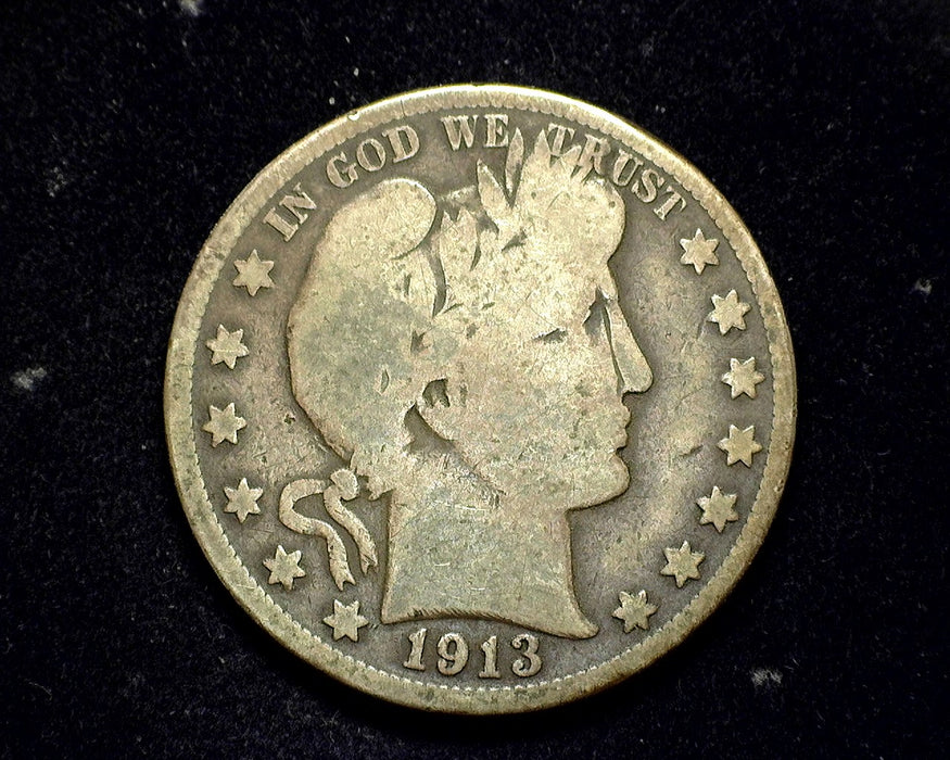 1913 Barber Half Dollar G - US Coin