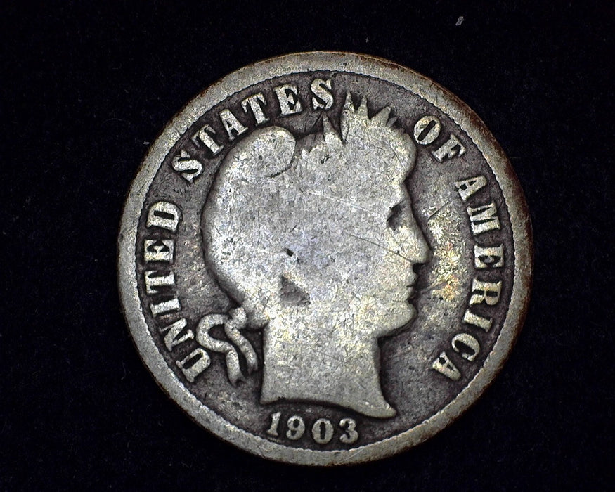 1903 O Barber Dime G - US Coin