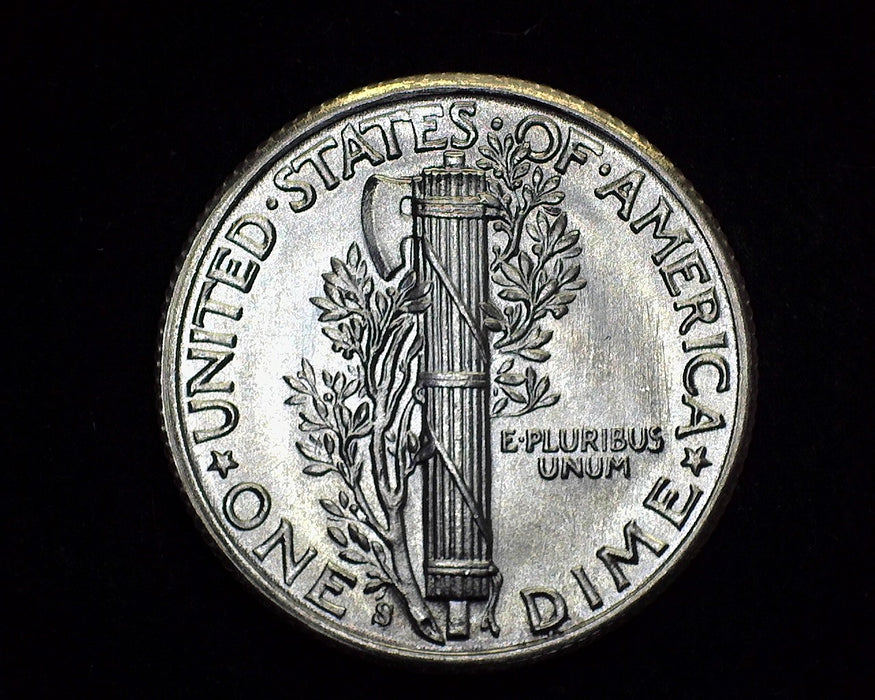 1943 S Mercury Dime BU Gem! - US Coin