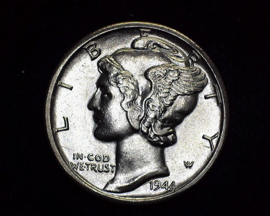 1944 D Mercury Dime BU Gem! - US Coin