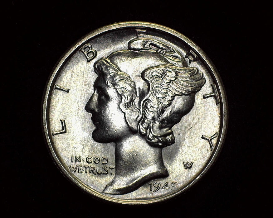 1945 S Mercury Dime BU Gem! - US Coin