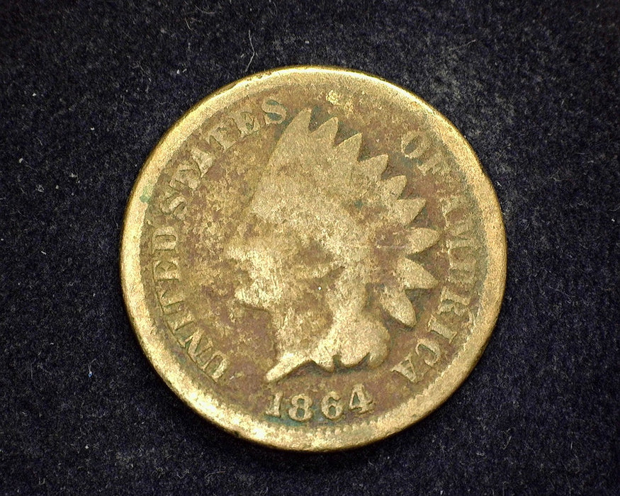 1864 Copper/Nickel Indian Head Penny/Cent G - US Coin