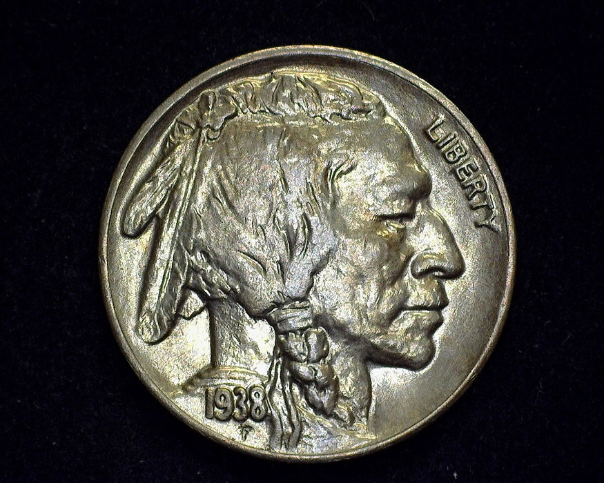 1938 D Buffalo Nickel BU - US Coin