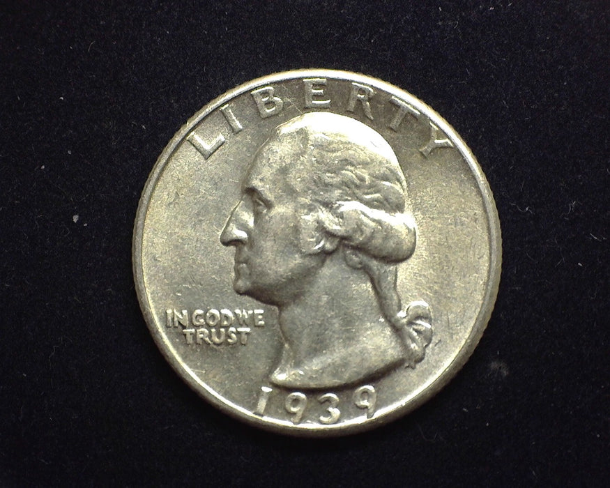 1939 Washington Quarter AU - US Coin