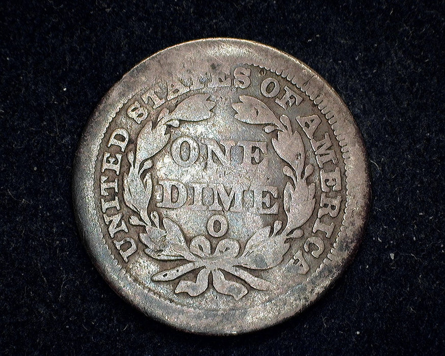 1845 O Liberty Seated Dime VG - US Coin