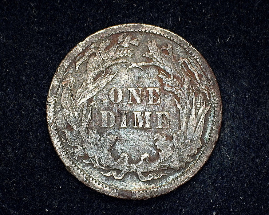 1883 Liberty Seated Dime XF slight damage - US Coin