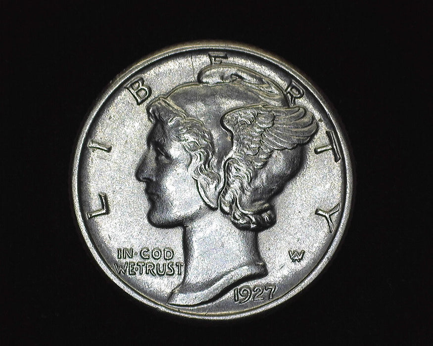 1927 Mercury Dime BU Choice - US Coin