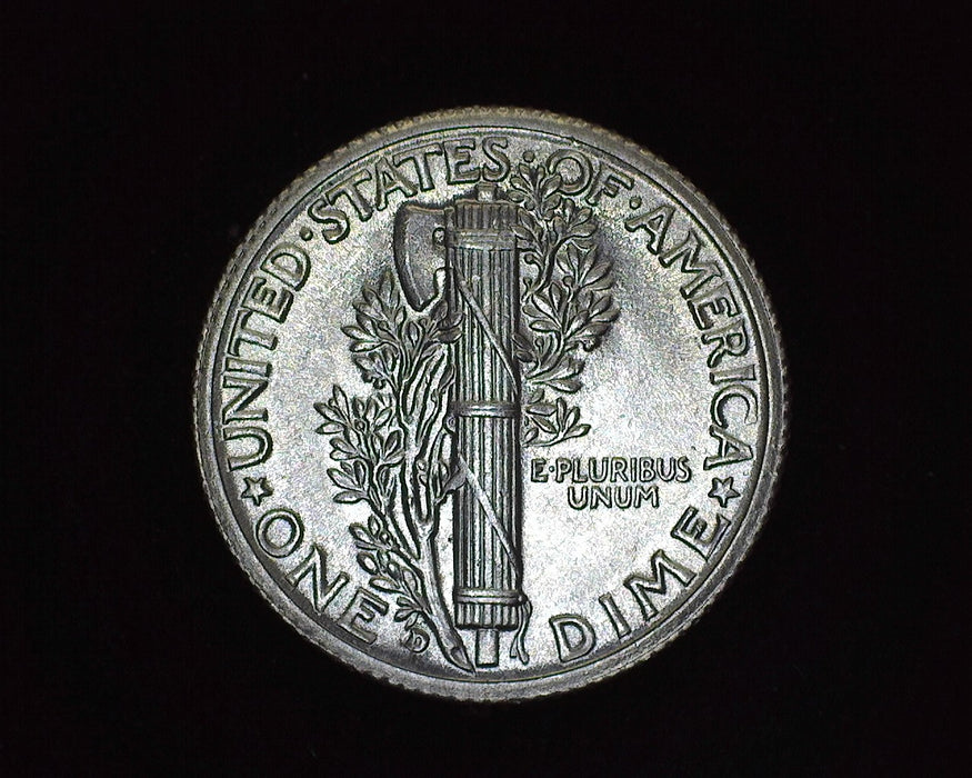 1935 D Mercury Dime BU Choice FSB - US Coin