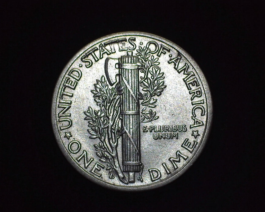 1937 D Mercury Dime BU - US Coin