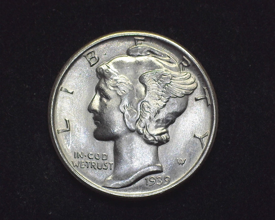 1939 Mercury Dime BU Choice - US Coin