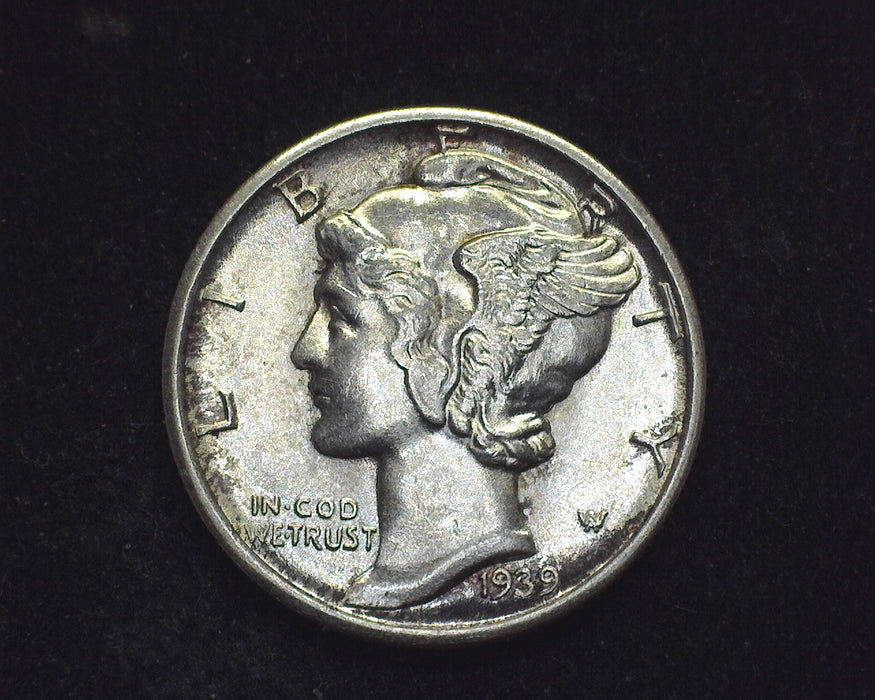 1939 D Mercury Dime BU Choice - US Coin