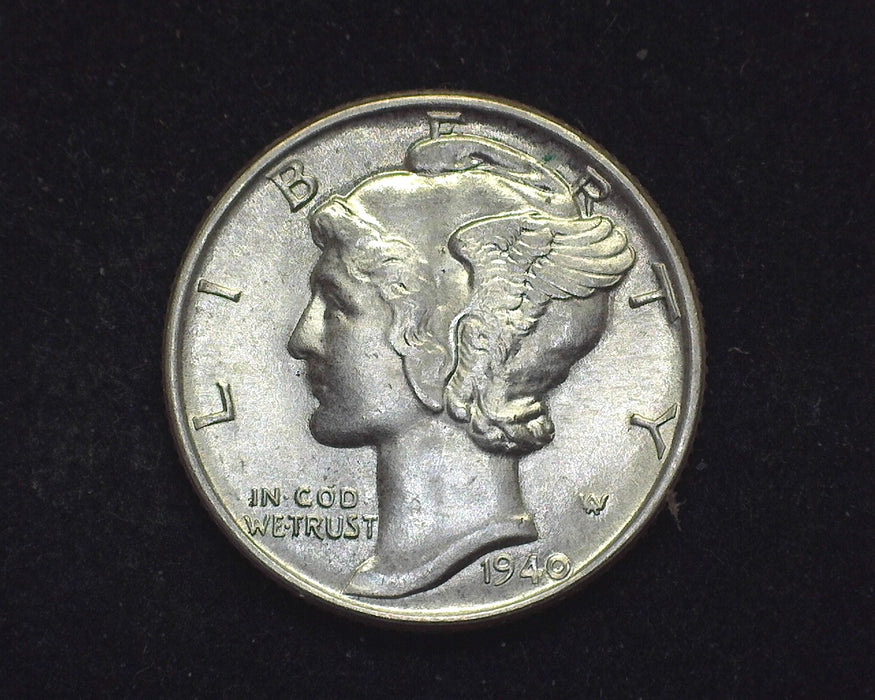1940 Mercury Dime BU Choice - US Coin