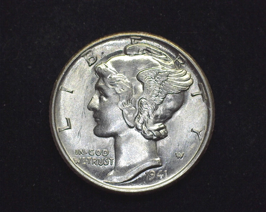 1941 S Mercury Dime BU - US Coin