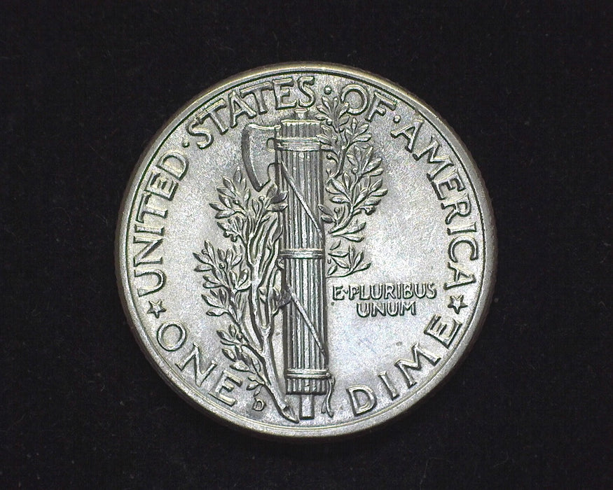 1945 D Mercury Dime BU Choice FSB - US Coin
