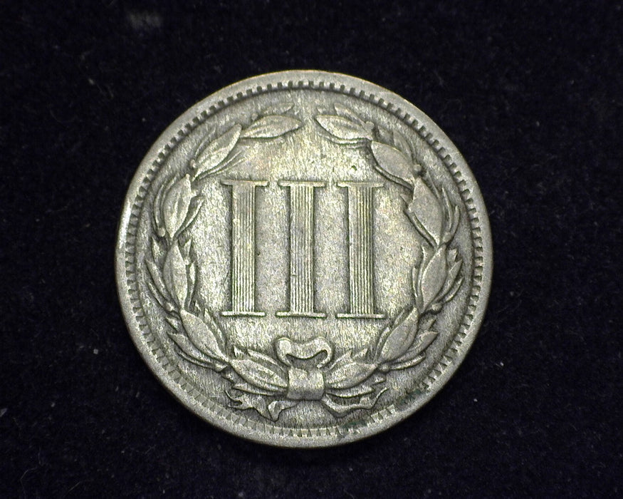 1874 Three Cent Nickel F - US Coin
