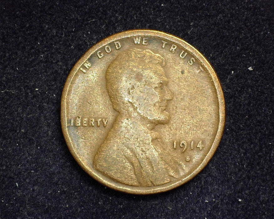 1914 S Lincoln Wheat Penny/Cent G - US Coin