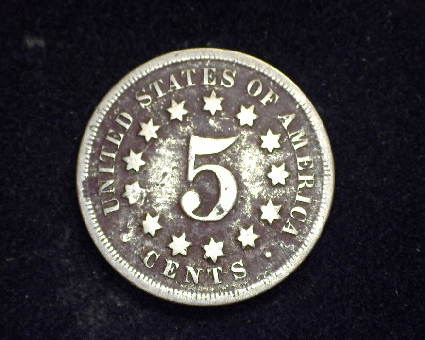 1869 Shield Nickel VG - US Coin