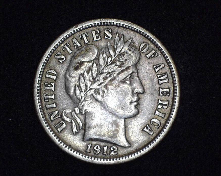 1912 Barber Dime VF - US Coin