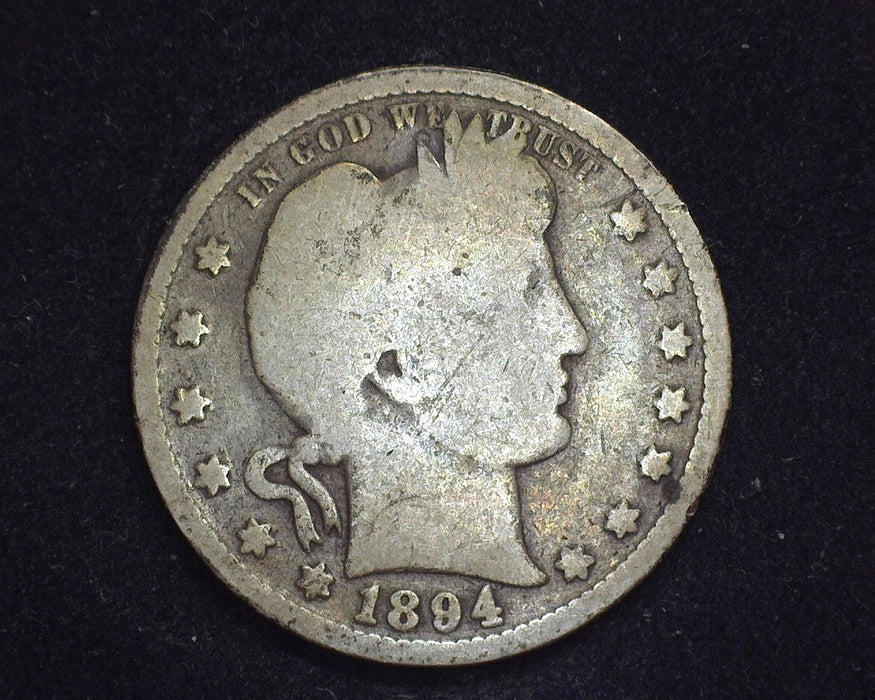 1894 Barber Quarter G - US Coin