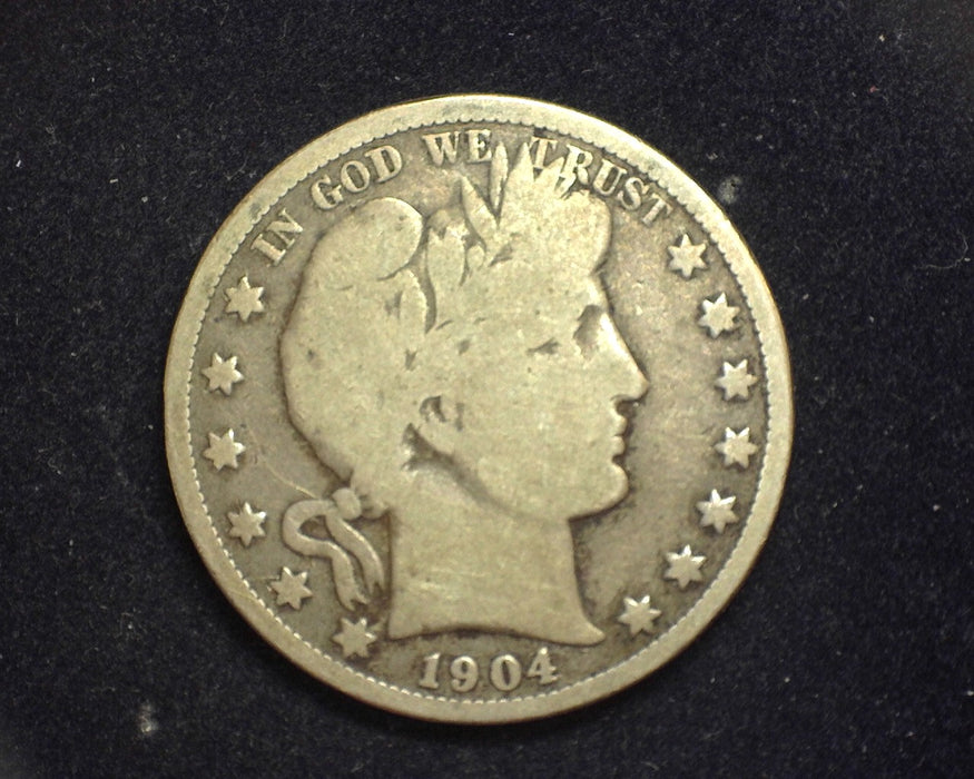 1904 O Barber Half Dollar VG - US Coin