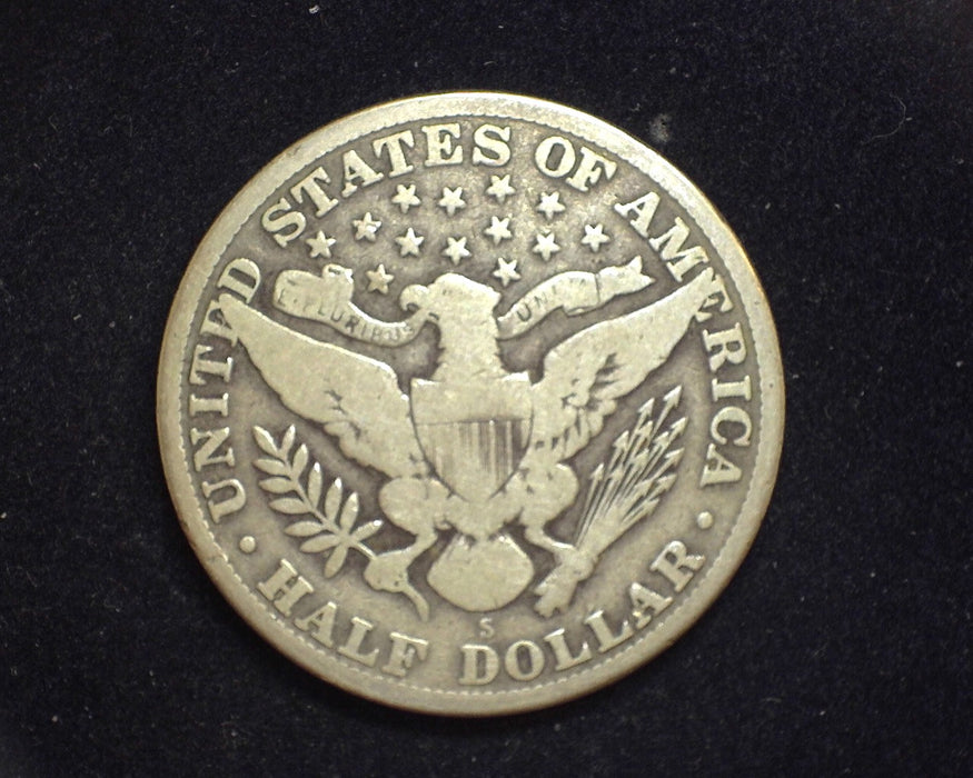 1913 S Barber Half Dollar VG - US Coin