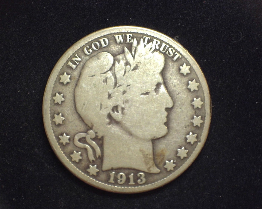 1913 S Barber Half Dollar VG - US Coin