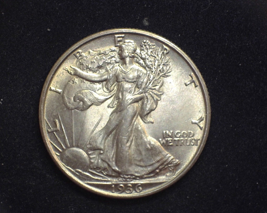 1936 Liberty Walking Half Dollar BU - US Coin