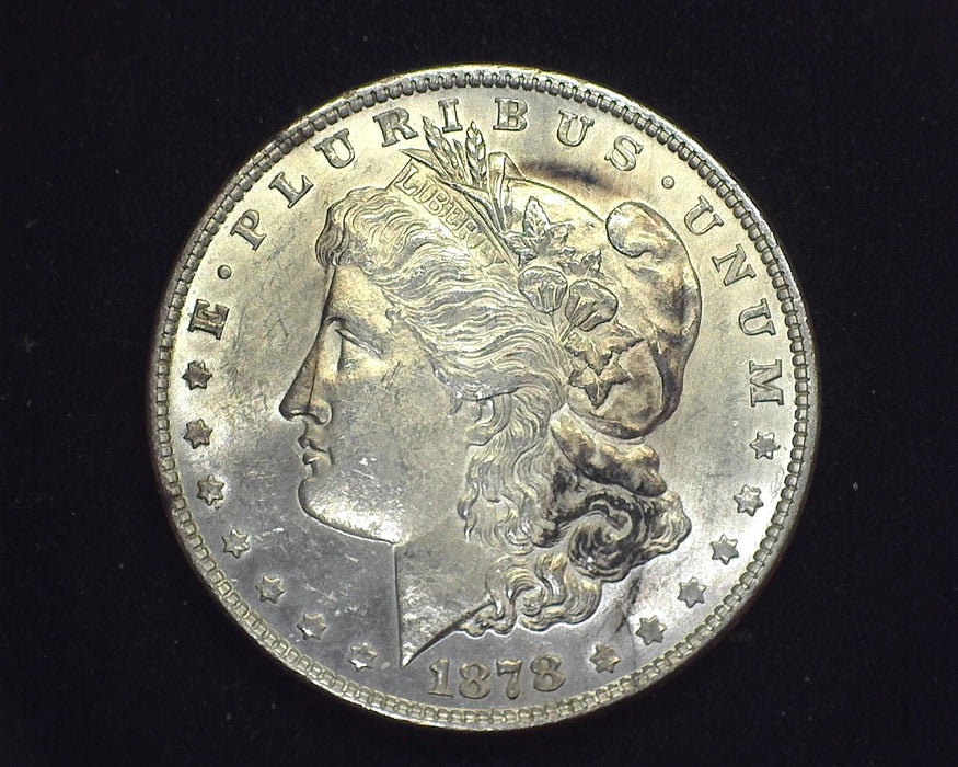 1878 7/8 Morgan Dollar BU Weak - US Coin
