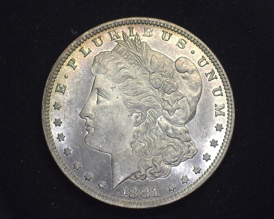1881 Morgan Dollar BU Choice Beautifully toned - US Coin