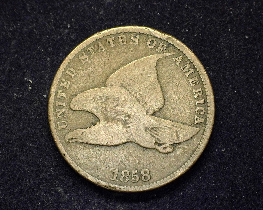 1858 Flying Eagle Penny/Cent G Small letters - US Coin