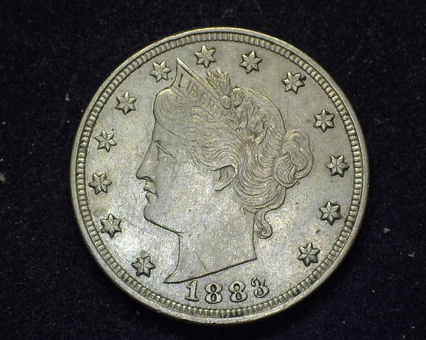 1883 Liberty Head Nickel XF No Cents - US Coin