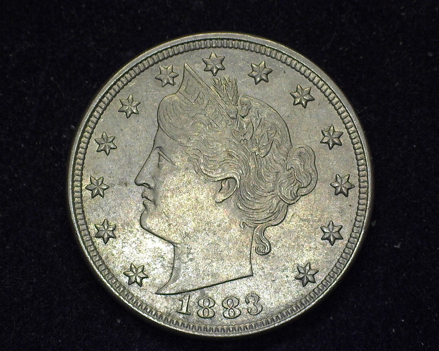 1883 Liberty Head Nickel Unc No Cents - US Coin