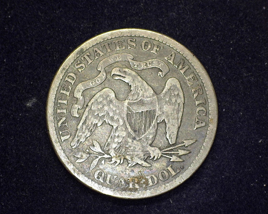 1876 Liberty Seated Quarter F - US Coin