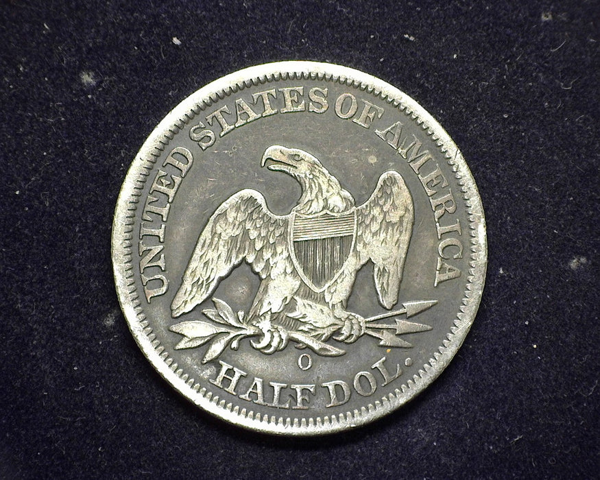1855 O Arrows Liberty Seated Half Dollar VF - US Coin