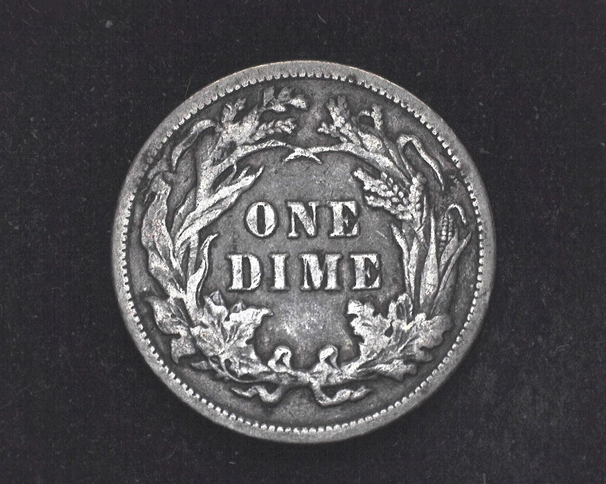 1887 Liberty Seated Dime VF - US Coin